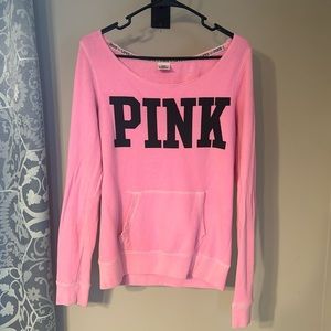 PINK vs over the shoulder sweat shirt